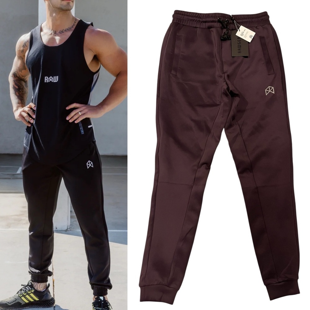 RAWGEAR jogger RG221
COLOR: EGGPLANT SIZE medium nwt